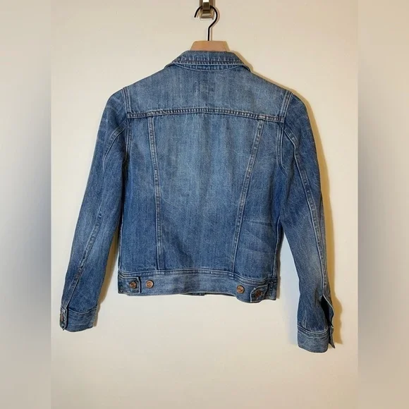 J.Crew Denim Jacket Women’s Sz XS - Picture 7 of 9